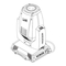 Equipo de Iluminación Clay Paky ALPHA SPOT QWO 800 Manual De Instrucciones