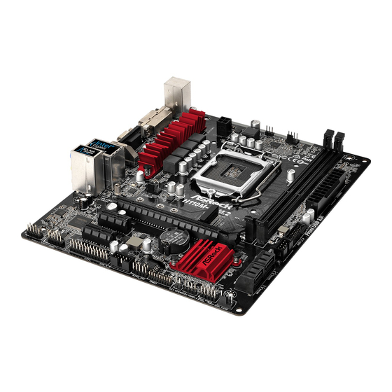 ASROCK H110M-G/M.2 Manual De Instrucciones