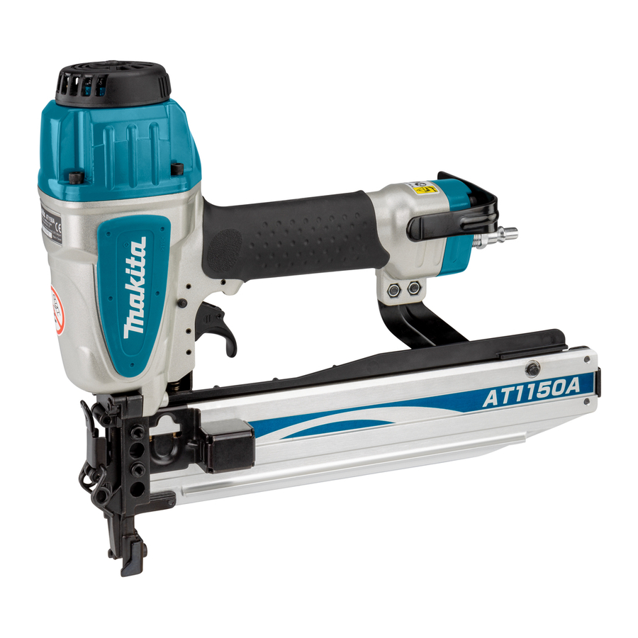 Makita AT1150A, AT2550A - Manual de Grapadora de Corona Mediana / Grapadora de Corona Ancha