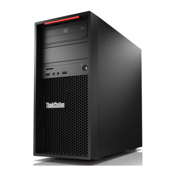Lenovo ThinkStation P320 30BG Guia Del Usuario