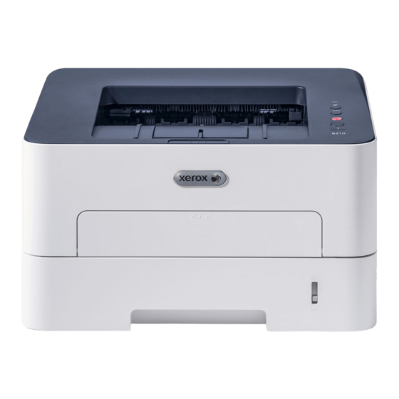 Xerox B210 Guía De Uso Rápido