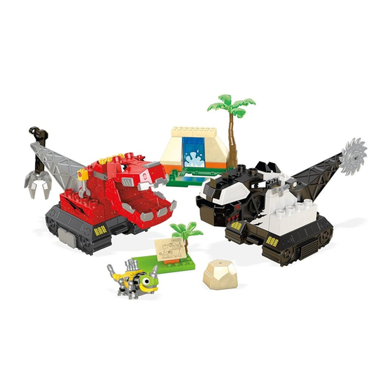 Dinotrux MEGA CONSTRUX Manuales