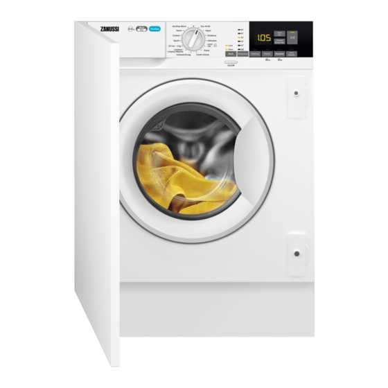 Zanussi ZWT816PCWA Manual De Instrucciones