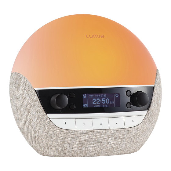 Lumie Bodyclock luxe 700FM Manual Del Usuario