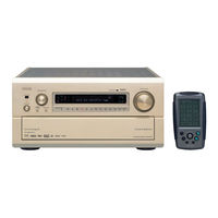 Denon AVC-A1SR Instrucciones De Operación