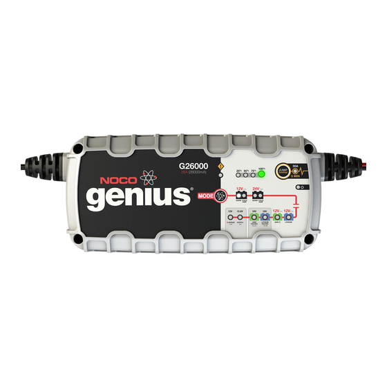 NOCO Genius G26000 Guía De Usuario