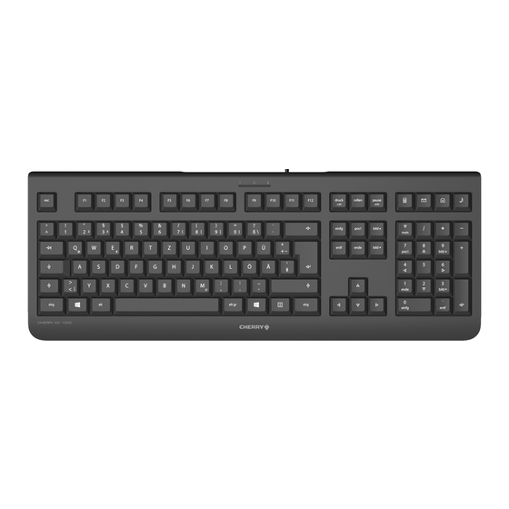 Cherry KC 1000 Manual De Instrucciones