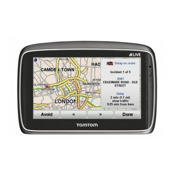 TomTom GO Manual Del Usuario