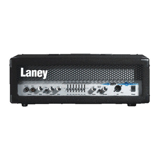 Laney RB9 Manual De Usuario