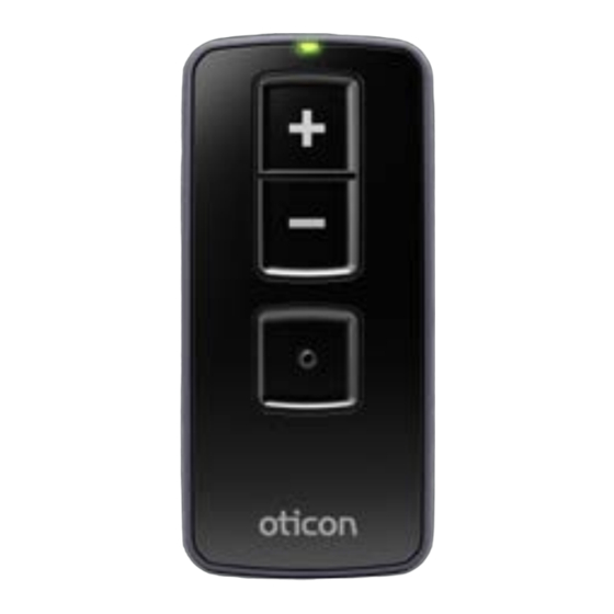 Oticon RC-3A Instrucciones De Uso