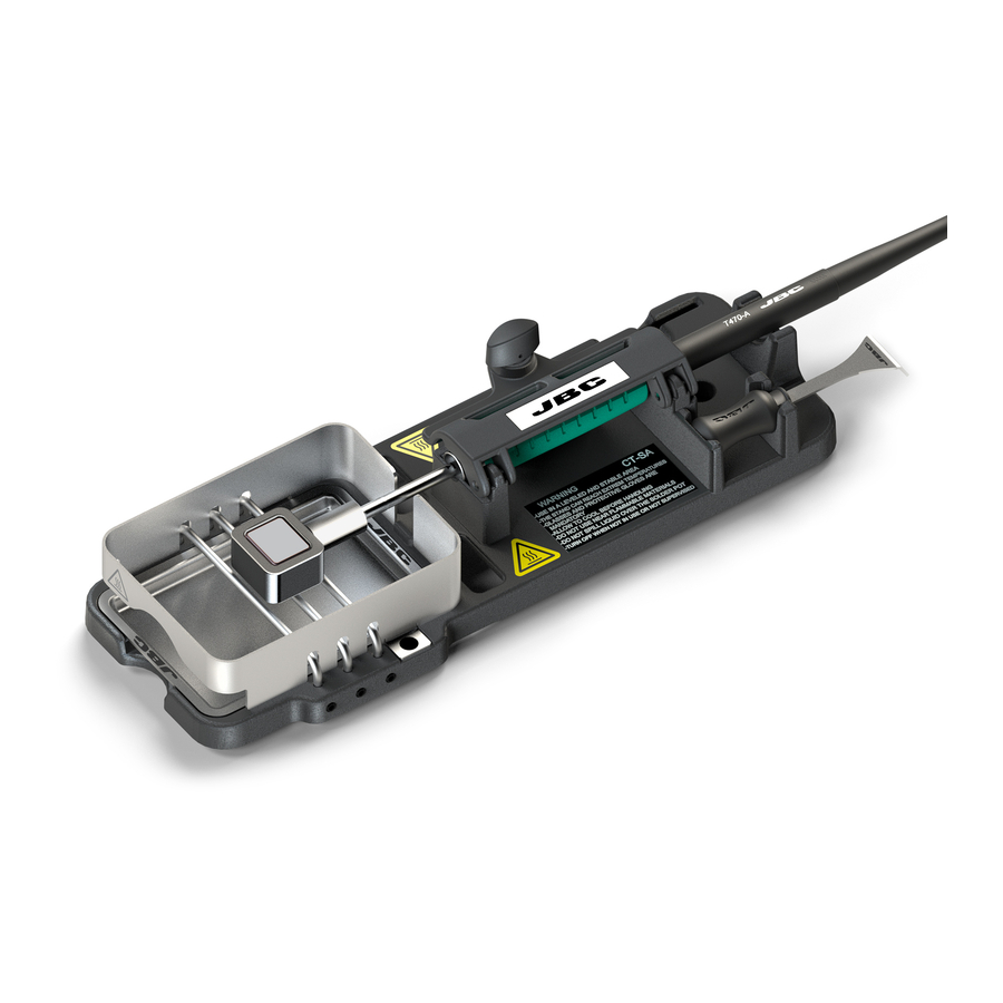 jbc CT-SA Manual Del Usuario