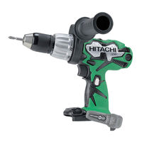 Hitachi Koki DS 18DL Manual De Instrucciones