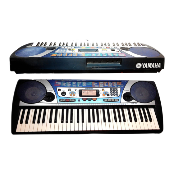 Yamaha PORTATONE PSR-260 Manual De Instrucciones