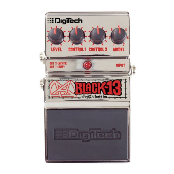 DigiTech Artist Serie Manual Del Usuario