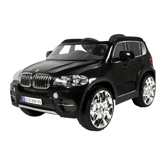 Rollplay BMW X5 Manuales