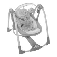 ingenuity Swing 'n Go Portable Swing - Hugs & Hoots 10247 Manual Del Usuario