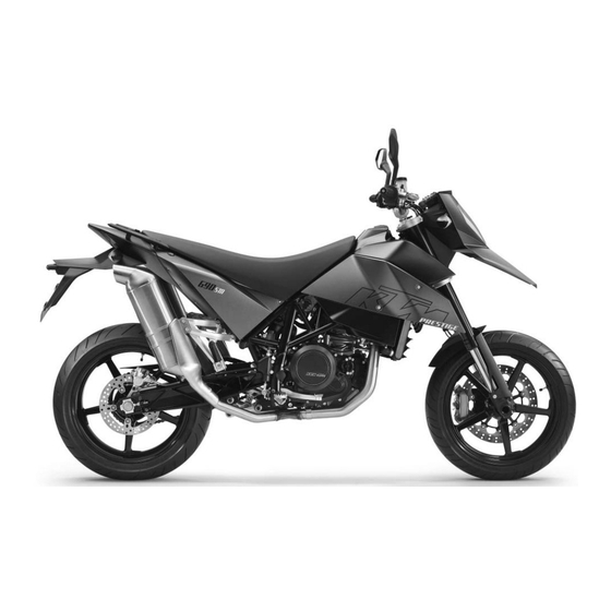 KTM 690 LC4 SUPERMOTO 2007 Manual De Instrucciones