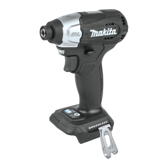 Makita XDT18 Manuales