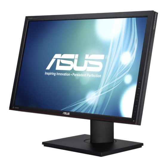 Asus PA238Q Serie Manuales