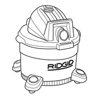 RIDGID WD0625 Manual Del Propietário