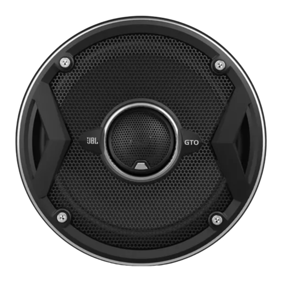 Harman JBL GTO Serie Manual Del Propietário
