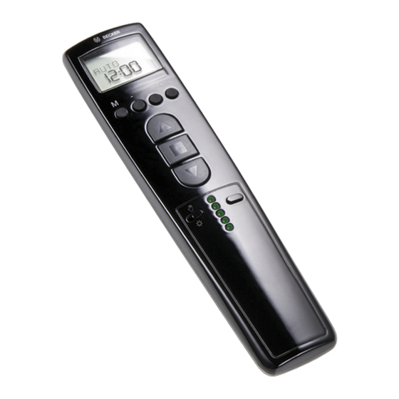 Becker Centronic SunWindControl SWC745-II Instrucciones De Montaje