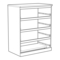 Muebles de Interior IKEA MALM Manual De Las Instrucciones