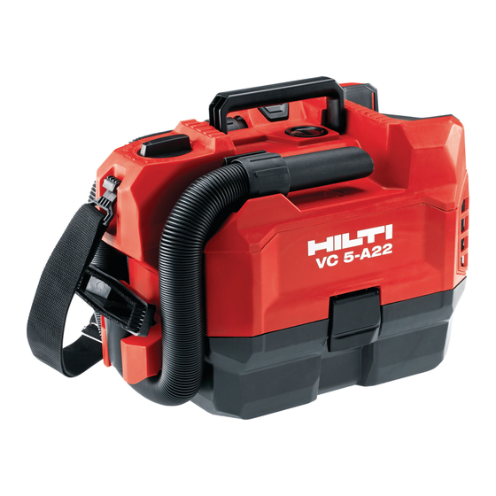 Hilti NURON VC 5-22 Manual De Instrucciones
