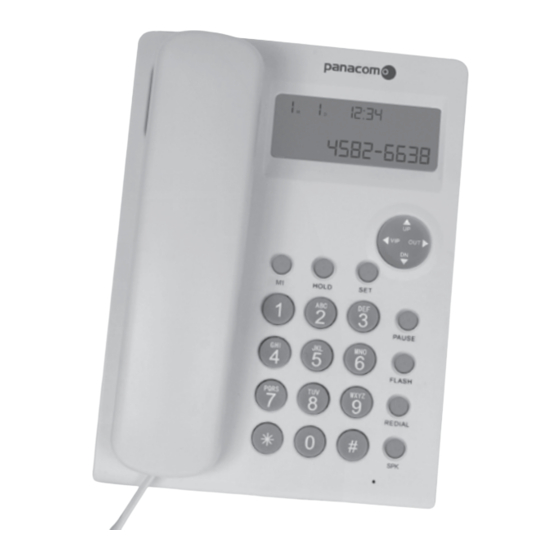 Panacom PA-7600 Manual Del Usuario