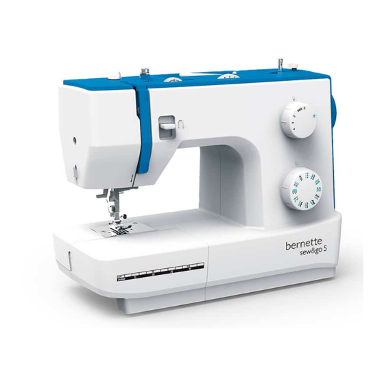 Bernette sew&go 1 Instrucciones De Uso