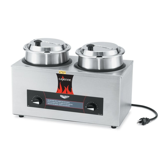 Vollrath Cayenne CM-24 Manuales