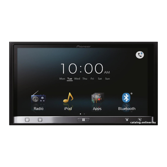 Pioneer SPH-DA110 Manual De Operación