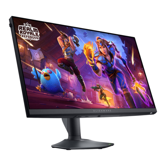 Dell Alienware AW2724HF Guia Del Usuario