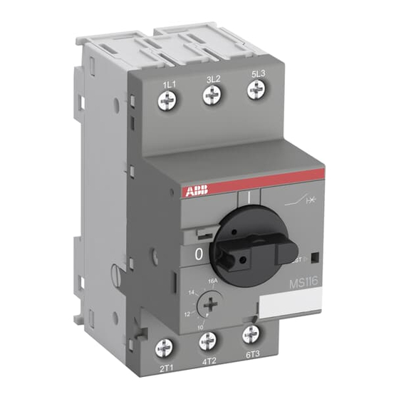 ABB MS116 Instrucciones De Montaje