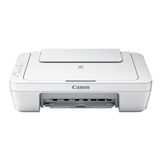 Canon PIXMA MG2500 Serie Guía De Inicio