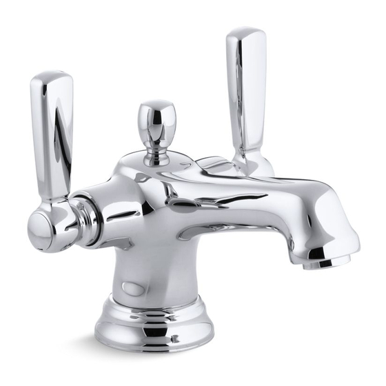 Kohler Bancroft K-10579 Instrucciones De Montaje