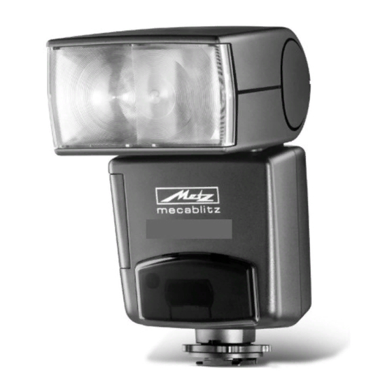 Metz MECABLITZ 44 AF-4 C Manual De Instrucciones