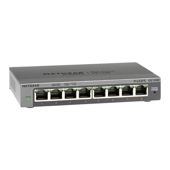 NETGEAR GS108Ev3 Guia De Instalacion