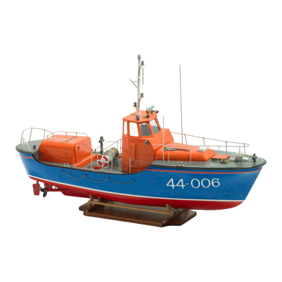 Billing Boats Royal Navy Lifeboat BB 101 Guía De Usuario