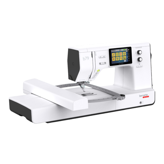 Bernina Bernette b79 Manual El Usuario