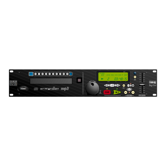 IMG STAGELINE CD-192DJ Manual De Instrucciones