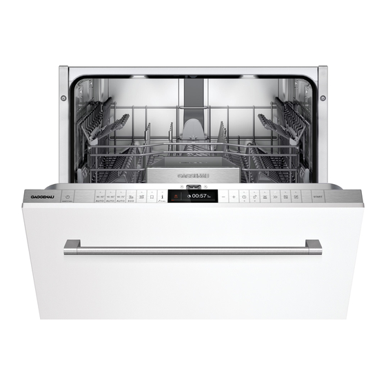 Gaggenau DF261101 Manual De Usuario