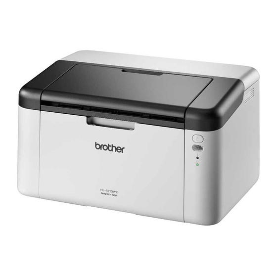 Brother HL-1210WE Guía De Referencia Rápida