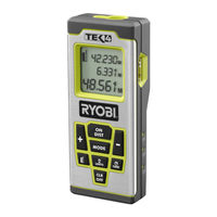 Ryobi Tek4 RP4011 Manual Del Operador