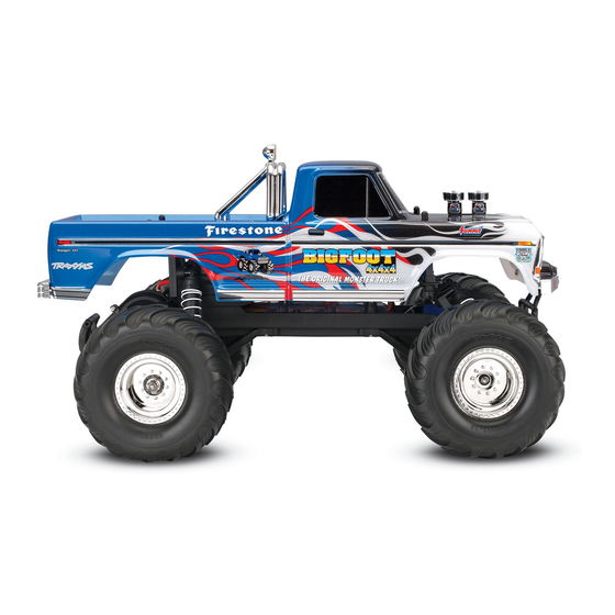 Traxxas BIGFOOT Manual De Instrucciones