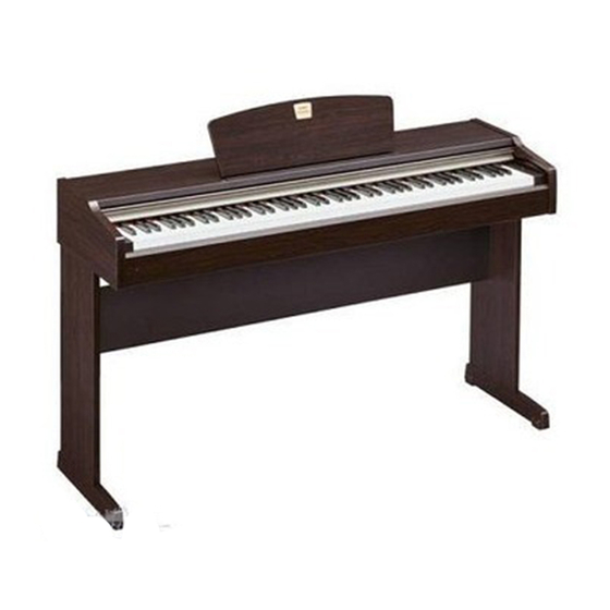 Yamaha Clavinova CLP-110 Manuales