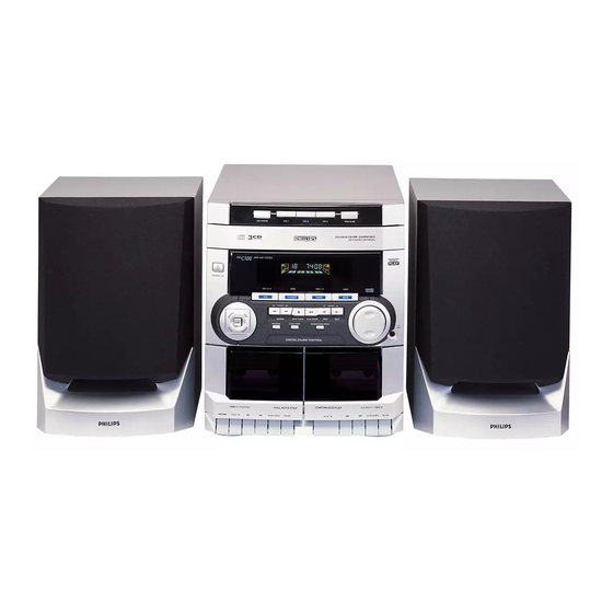 Philips FW-C100 Manual De Instrucciones