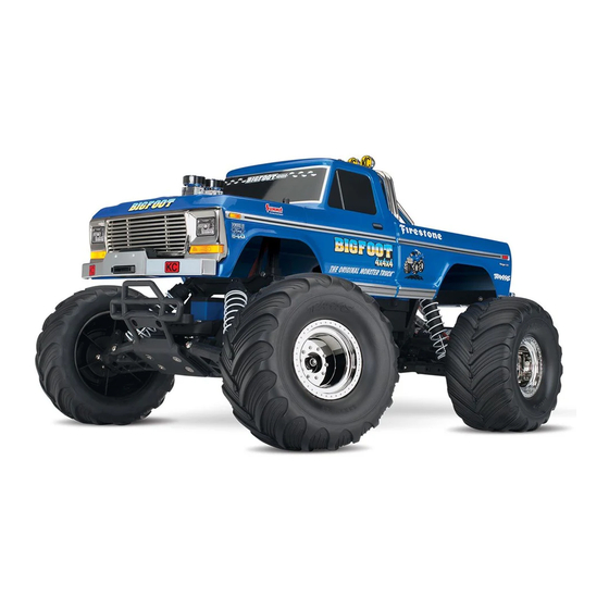 Traxxas BIGFOOT Manual Del Propietário