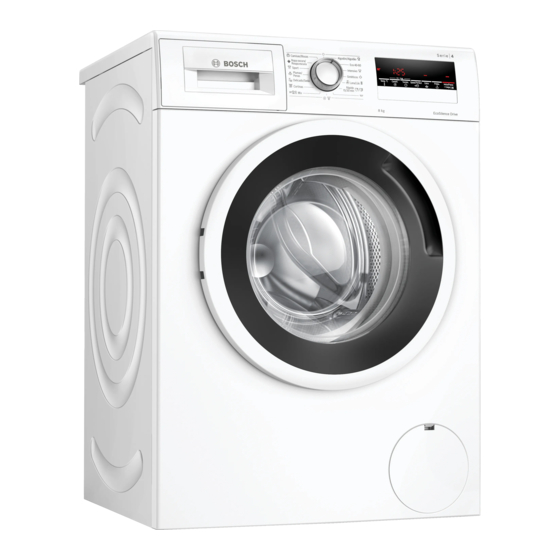 Bosch WAN24264ES Manual De Usuario E Instrucciones De Montaje