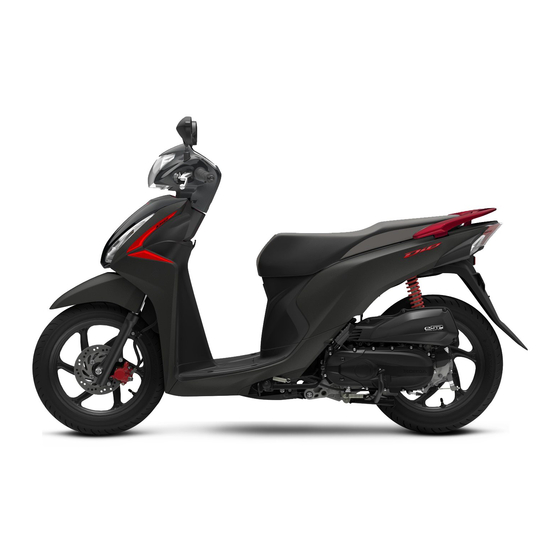 Honda VISION 110 2022 Manual Del Propietário